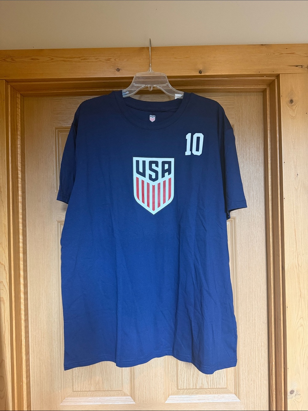 Men's Navy USA Graphic Short Sleeve Tee - 10 Print